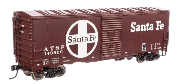 Walthers 910-1203 HO Santa Fe 40  AAR Modernized 1948 Boxcar RTR #143820 Hot on Sale