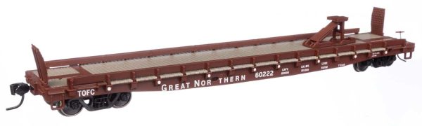Walthers 910-50506 HO GN 53  GSC Piggyback Service Flatcar RTR #60222 Online now - Image 2