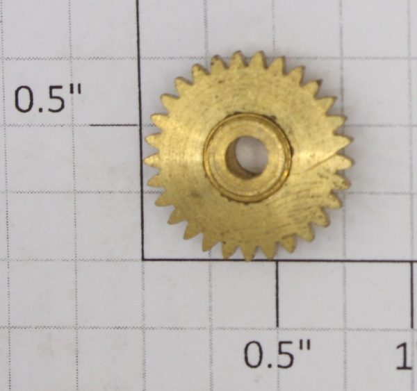 Lionel 2035-128 29-Tooth Brass Non-Magnetic Intermediate Cluster Gear Fashion - Image 2