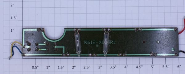 K-Line K612-X005R4 8-Bulb Caboose Streamlighting PCB Circuit Board (MDK-038) For Sale - Image 2