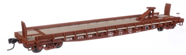Walthers 910-50507 HO MILW 53  GSC Piggyback Service Flatcar RTR #57359 For Discount - Image 2