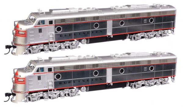Walthers 920-49914 HO CBQ EMD E9 A-A Diesel Loco - Standard DC #9989A & 9989B For Cheap