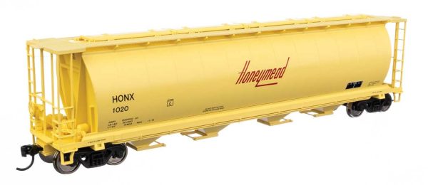 Walthers 910-7898 HO Honeymead 59  Cylindrical Hopper Ready to Run #1020 Online Hot Sale
