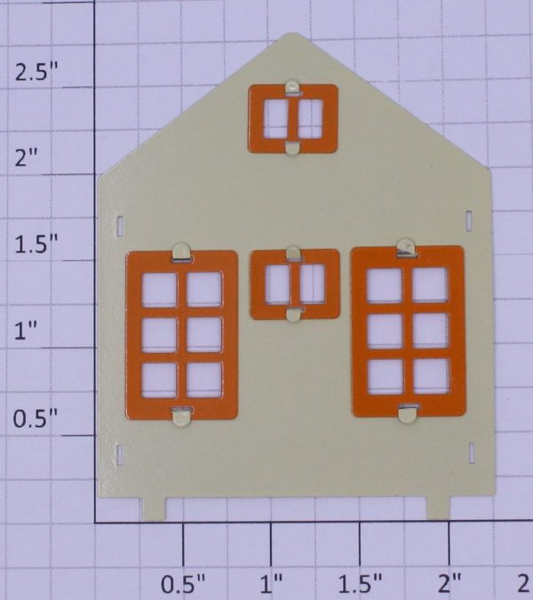 Lionel 12948-82 313 Bascule Bridge Rear House Wall Fashion - Image 2