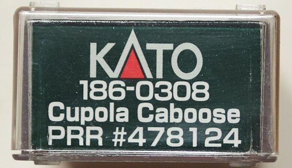 Kato 186-0308 N PRR Cupola Caboose #478124 Fashion - Image 3