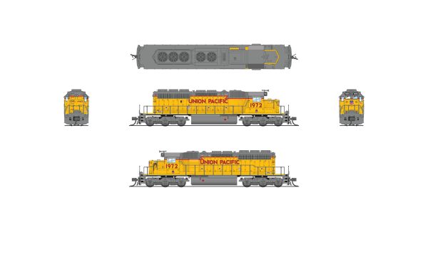 Broadway Limited 7967 N UP EMD SD40-2 Diesel Locomotive - Sound DC DCC #1972 Hot on Sale - Image 4