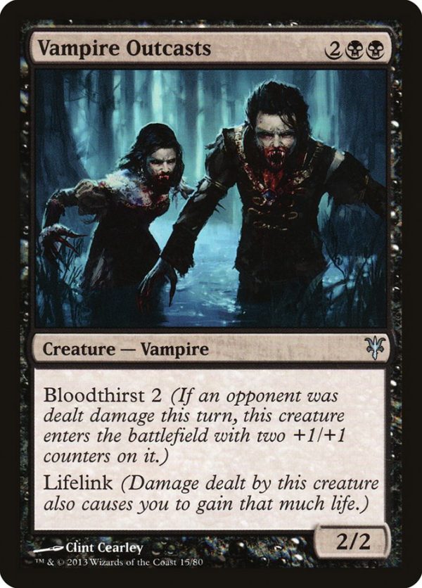 Vampire Outcasts [Duel Decks: Sorin vs. Tibalt] For Sale