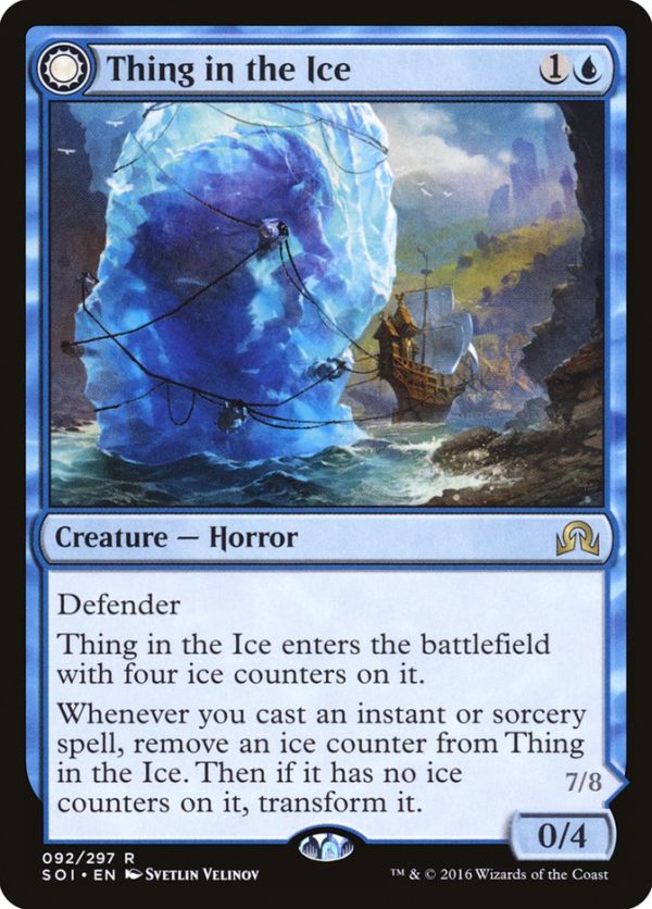 Thing in the Ice    Awoken Horror [Shadows over Innistrad] Online Hot Sale