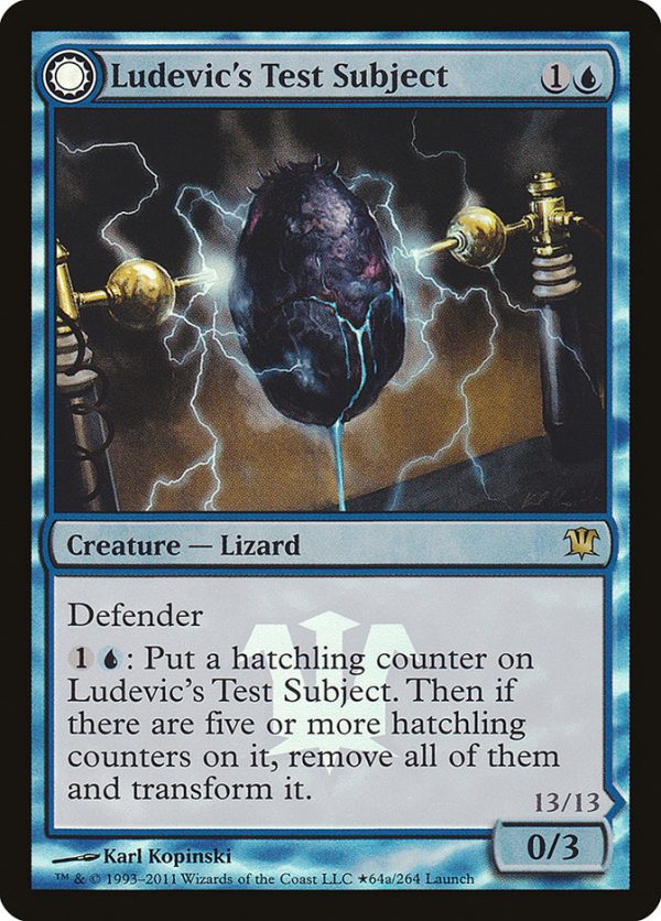 Ludevic s Test Subject    Ludevic s Abomination (Launch) [Innistrad Prerelease Promos] Cheap