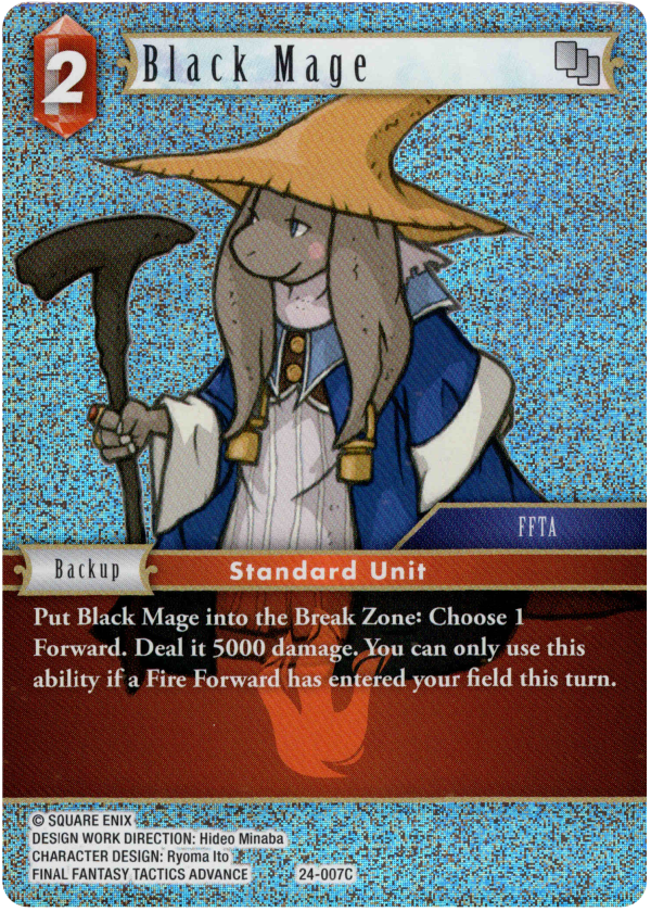 Black Mage - 24-007C - Hidden Legends - Foil Fashion