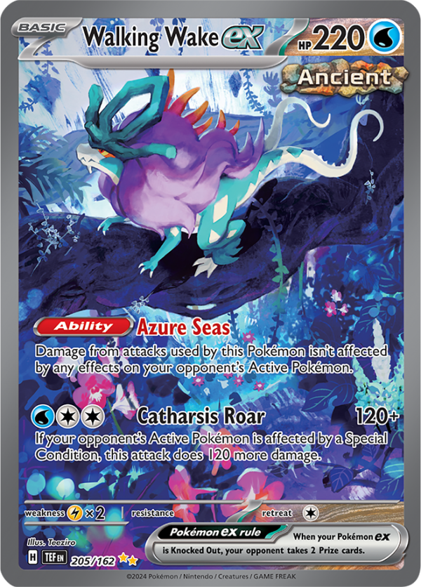 Walking Wake ex - 205 162 - Temporal Forces - Holo For Discount