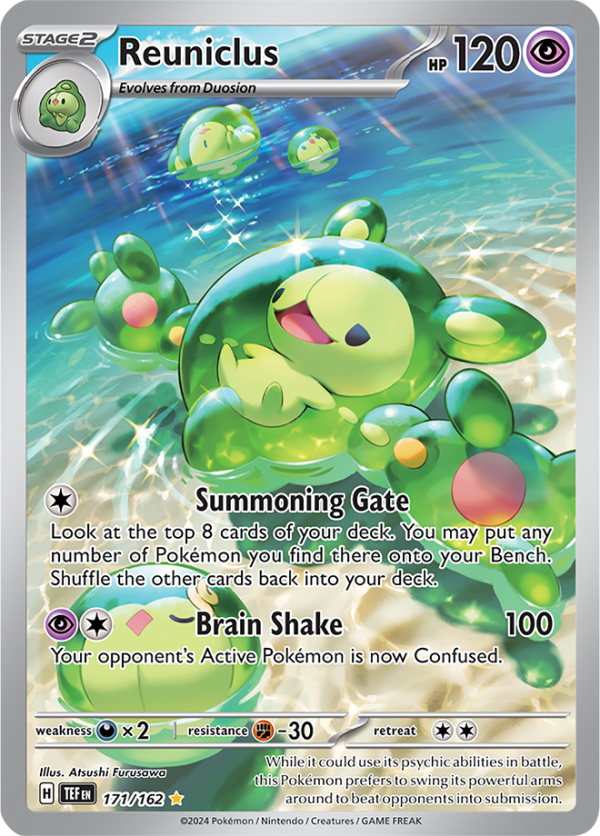 Reuniclus - 171 162 - Temporal Forces - Holo Supply