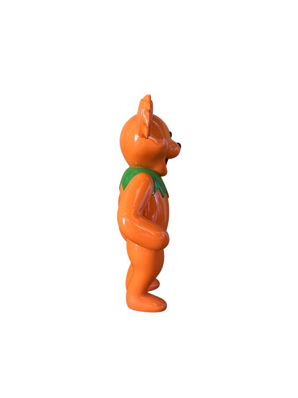 MEGA Grateful Dead Bear (Orange) - Resin Statue For Cheap - Image 4